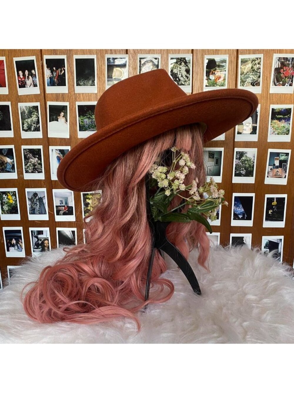 Wyeth Burnt Orange Wool Hat